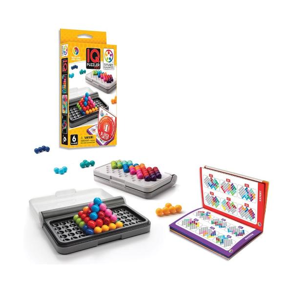 Smart Games - IQ Puzzler Pro Joc de Logic&259; cu 120 de Provoc&259;ri pentru Copii &537;i Adul&539;iIQ Puzzler Pro de la Smart Games este un joc captivant care stimuleaz&259; abilit&259;&539;ile de gândire logic&259; planificare strategic&259; &537;i percep&539;ie vizual&259; Conceput pentru a oferi ore întregi de distrac&539;ie &537;i provoc&259;ri intelectuale acest joc este perfect pentru dezvoltarea cognitiv&259; a copiilor &537;i adul&539;ilor 