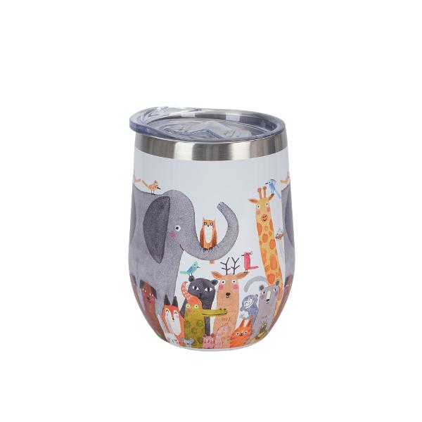 Can&259; termic&259; Animals &ndash; Dogs WorldParte din colec&539;ia Animals cana termic&259; Dogs World este realizat&259; din o&539;el inoxidabil 188 &537;i p&259;streaz&259; b&259;uturile calde sau reci oriunde te afli &ndash; la birou la &537;coal&259; sau 