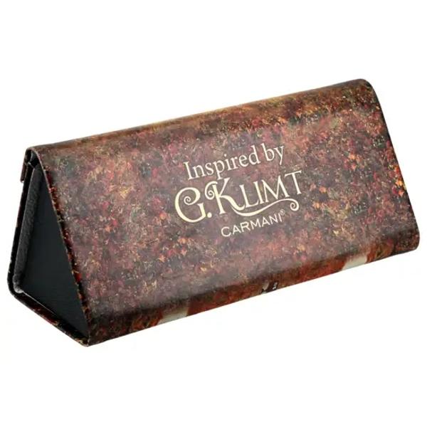 Etui pliabil artistic pentru ochelari &ndash; &bdquo;Golden Tears&rdquo; de Gustav KlimtText principal Protejeaz&259;-&539;i ochelarii cu rafinament Acest etui pliabil din colec&539;ia premium CARMANI cu motive inspirate de capodopera lui Gustav Klimt &bdquo;Golden Tears&rdquo; &icirc;mbin&259; protec&539;ia 
