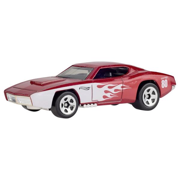 Apasa acceleratia la orice colectie Hot Wheels si sarbatoreste cea de-a 80-a aniversare cu un pachet de 5 masinute de jucarie la scara 1 la 64 Setul include vehicule clasice Hot Wheels precum Bone Shaker si Twin Mill turnate sub presiune cu detalii autentice si decoratiuni speciale pentru aniversarea a 80 de ani Setul vine intr-un ambalaj de colectie pentru a comemora aceasta etapa importanta este perfect pentru joaca sau pentru expunere Culorile si decoratiunile pot varia Fiecare vehicul 