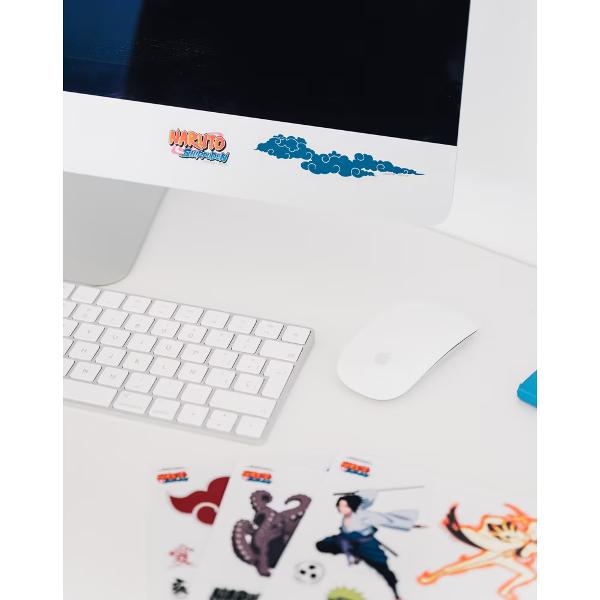 Set stickere Naruto 59 de abtibilduri rezistente la apa si reutilizabile 4 pagini Vrei sa iti personalizezi laptopul bicicleta jurnalul caietele valizaskateboardul sau oricare alt obiect Iti oferim aceasta oportunitate cu acest set de stickere Naruto produs licentiatPachetul include mai multe abtibilduri in diferite culori si modeleSunt rezistente la apa si se pot reutiliza Suprafata pe care se lipesc aceste stickere trebuie sa fie curatata si uscata