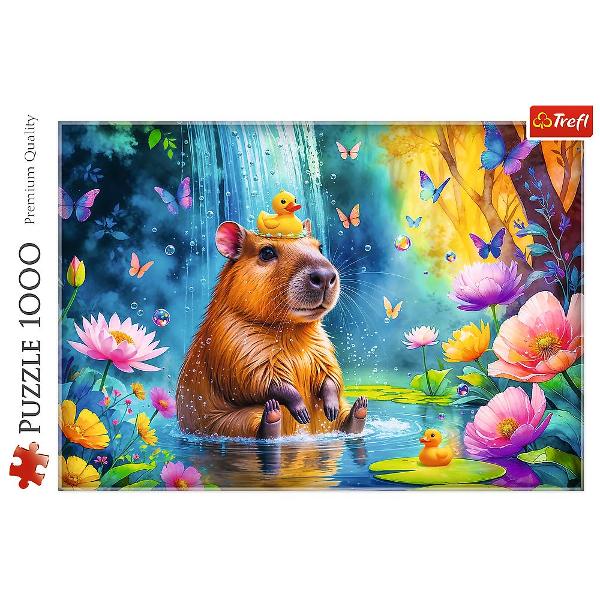 Un puzzle de calitate trebuie sa fie relaxant si distractiv Aranjarea unui puzzle constitue atat pentru copii cat si pentru adulti este o modalitate deosebita de dezvoltare a indemanarii spiritului de observatie si a concentrarii Trefl este o companie poloneza cu sediul central in regiunea Pomorze Incepand din 1985 compania a inceput sa produca puzzle-uri dezvolatand ulterior si segmentul de carti de joc si jocuri de societate In prezent Trefl este lider in Polonia si plina expansiune in 