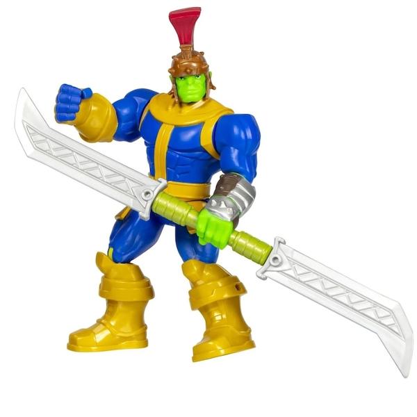 Chiar si cel mai puternic supererou are nevoie uneori de o manAa picior pumn sau accesoriu de ajutor Figurinele de colectie Marvel MixMashers deluxe sunt formate din piese care se pot dezasambla si apoi combina pentru a crea figurine unice personalizate Cu 16 puncte de conectare jucariile MixMashers de 12 cm dispun de conectori universali pentru compatibilitate si durabilitate in intreaga gama Vrei sa combini si mai multe puteri Colectioneaza accesoriile pentru figurinele deluxe incluse 