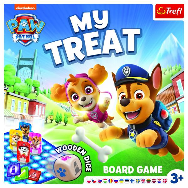 Recompensa mea este un joc vesel dedicat celor mai mici copii Ia parte la goana dupa bunatati Traieste o aventura uimitoare In compania personajelor Indragite din animatia Paw Patrol Jocul are un zar special cu labe datorita caruia poti juca ca 4 personaje diferite care cauta rasfat Atentie totusi la obstacole Ele va pot Ingreuna finalizarea sarciniiContinutul pachetului o placa 10 placi cu dulceata 9 placi cu obstacole 6 piese speciale pentru varianta a 2-a a jocului 4 pioni cu o 
