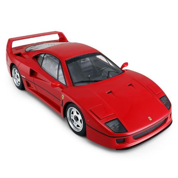Copilul dumneavoastra se poate juca in voie cu masina cu telecomanda Ferrari F40 scara 1 la 14 oferita de brandul international Rastar Nicio cursa nu este imposibil de castigat cu acesta masinuta replica oficiala cu licenta a modelului original construita cu mare atentie la detalii Masinuta are proportiile ideale pentru momente pline de distractie si amuzamentMasinuta functioneaza pe frecventa de 24GAlimentarea se face astfel  pentru masinuta sunt necesare 5 baterii tip AA  iar pentru 