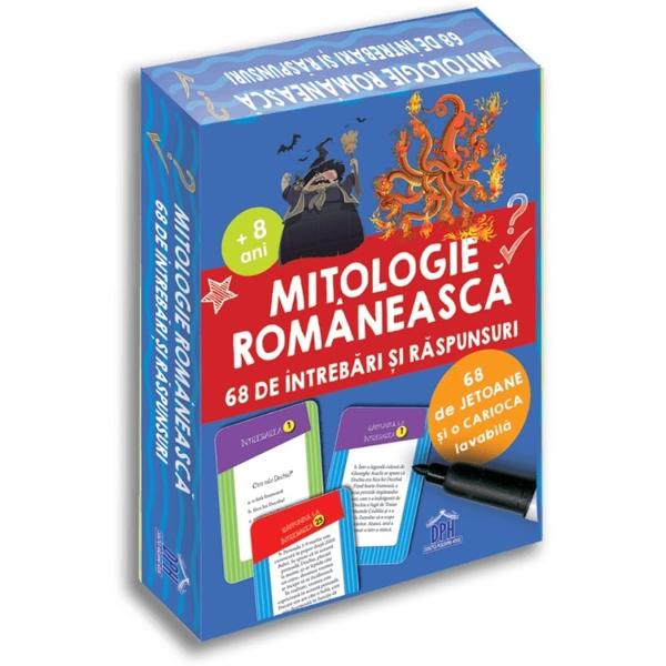 Antologia Mitologia rom&acirc;neasc&259; aduce &icirc;n aten&539;ia cititorilor un subiect captivant &537;i amuzant o lume cu reprezent&259;ri fascinante at&acirc;t din literatura popular&259; c&acirc;t &537;i din cea cult&259; Este o carte potrivit&259; pentru adul&539;i &537;i copii care vor descoperi c&259; rom&acirc;nii au tr&259;it mereu &icirc;ntr-o lume plin&259; de simboluri pe care le-am explicat pas cu pas V&259; propunem s&259; le 