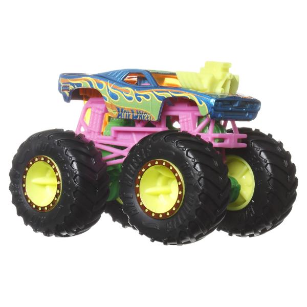Asortimentul cu lansator de inamici de oras Hot Wheelsdispune de doi inamici preferati de copii tiranozaurul si rechinul sub forma de lansatoare grozave de masini vandute separat Atat lansatorul dinozaur Hot Wheels cat si lansatorul rechin Hot Wheels dispun de provocari grozave in care copiii trebuie sa lanseze masinile cu forta potrivita sau risca sa ramana blocati in falcile inamicului Copiii se pot juca si separat cu aceste jucarii compacte pentru super distractie la scara mai mica 