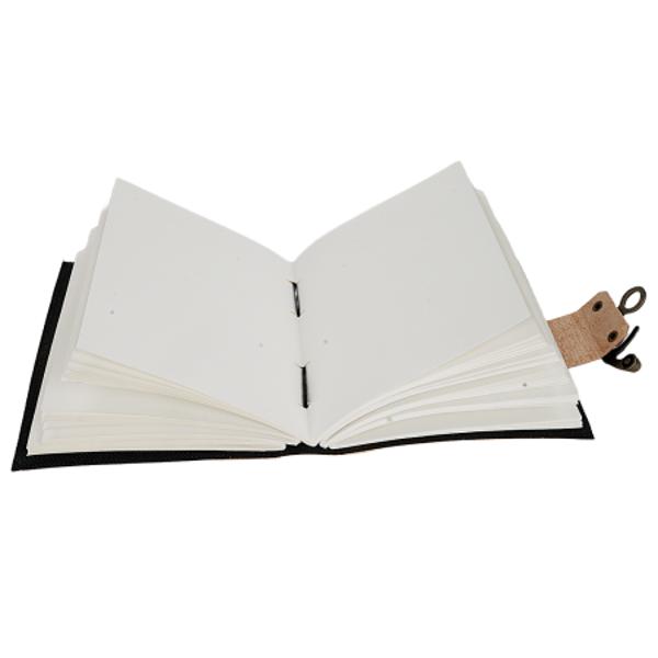 Jurnal Vintage dimensiune 175 x 125 cm coperti din piele naturala cusute manual hartie lucrata manual din bumbac inchizatoare metalica tip ancora