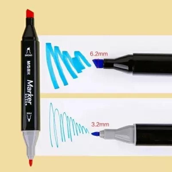 Descoper&259; libertatea creativ&259; cu acest set de 30 de markere art cu dou&259; capete perfecte pentru desen schi&539;are &537;i colorare Indiferent dac&259; e&537;ti artist profesionist elev sau pasionat de ilustra&539;ie aceste markere ofer&259; control versatilitate &537;i culori vibranteFiecare marker este dotat cu un cap&259;t lat ideal pentru acoperirea rapid&259; a suprafe&539;elor mari &537;i un cap&259;t sub&539;ire pentru detalii fine 