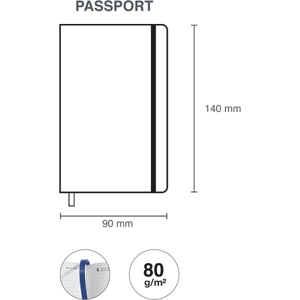 Agenda Miquelrius Passport 90x140 mm datata saptamanal Blooming Natura MR31298