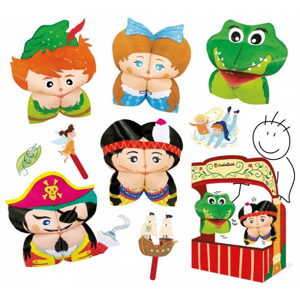 Set de Teatru de P&259;pu&537;i Origami – Aventurile lui Peter Pan 5 aniIntra&539;i în lumea magic&259; a Neverland-ului cu acest set creativ inspirat de povestea „Peter Pan” Setul permite copiilor s&259; creeze personaje îndr&259;gite precum Peter Pan Wendy c&259;pitanul Hook &537;i Tinker Bell folosind tehnici de pliere origami Odat&259; ce personajele prind form&259; cei mici pot pune în scen&259; aventurile 