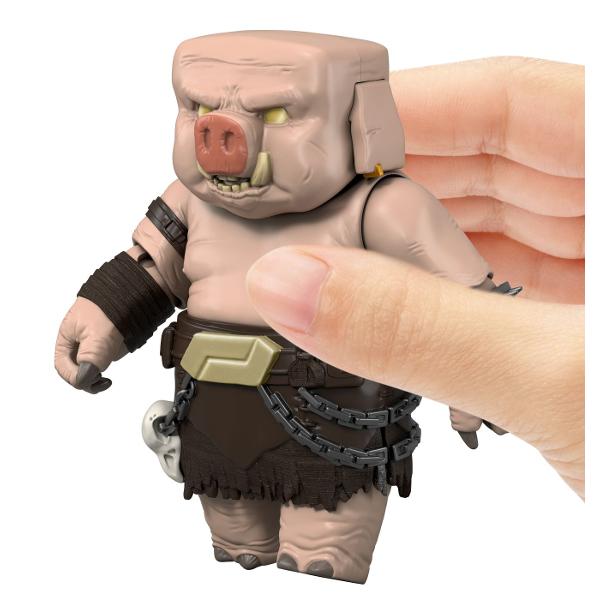 Intra in universul plin de actiune inspirat din filmul Minecraft cu aceste figurine detaliate si complet articulate Fiecare personaj este realizat cu atentie la detalii si include accesorii tematice specifice pentru a recrea scenele epice din film sau pentru a inventa propriile aventuri Setul contine elemente si arme inspirate din joc precum ciocane sulite unelte si blocuri oferind o experienta autentica si interactiva Figurinele sunt perfecte pentru colectionari si fanii universului 