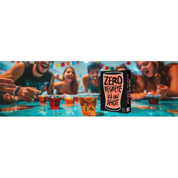 Jocul suprem de baut este aici si promite sa iti ridice dispozitia la cote maxime Acum ai un motiv in plus sa te aduni cu prietenii si sa petreceti seri de neuitat Toarna bautura ta preferata imparte cartile si pregateste te pentru un joc plin de rasete provocari surprinzatoare si momente ce vor ramane intiparite in amintirile tale Numar jucatori 3 Varsta recomandata 18 ani Continut 300 carti Instructiuni Produsul are un continut care este strict pentru adultii de la 18 ani in sus