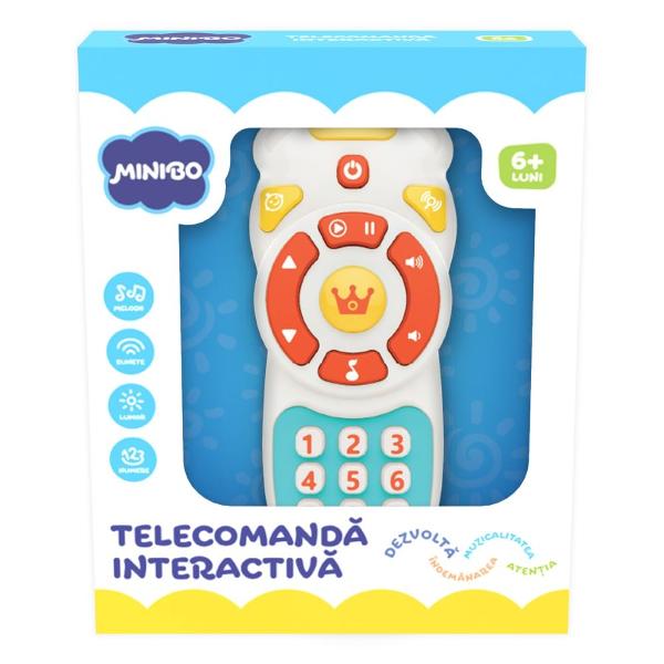Tip jucarie InteractiveCuloare MulticolorPentru Fete BaietiVarsta recomandata 1 - 2 ani 2 - 3 ani 3 - 4 aniDimensiuni produs ambalat 21 x 5 x 17 cmGreutate produs ambalat 020 