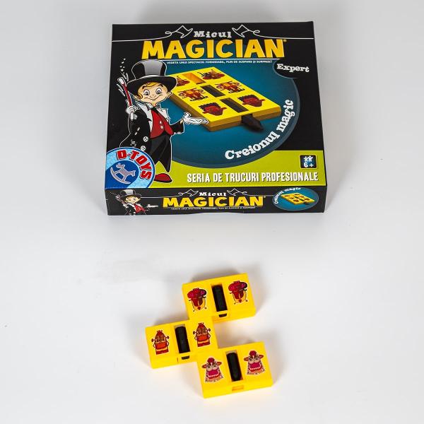 Copilul t&259;u se viseaz&259; un magician celebru Vrea s&259; pun&259; &icirc;n scen&259; un spectacol de magie formidabil Jocul Micul Magician &ndash; Creionul Magic &icirc;i contureaz&259; visul &537;i &icirc;l ajut&259; s&259;-&537;i antreneze abilit&259;&539;ile miraculoaseCine poate sta &icirc;n calea visurilor unui copil creativ &Icirc;&537;i dore&537;te s&259; devin&259; magician Atunci este cazul s&259; &icirc;l sus&539;ii &537;i s&259;-i dai 