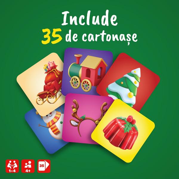 D&259; startul distrac&539;iei de s&259;rb&259;tori &537;i adu magia Cr&259;ciunului &icirc;n s&acirc;nul familiei&nbsp;Acas&259; la Mo&537; Cr&259;ciun&nbsp;este un joc de societate antrenant ce &icirc;mbin&259; atmosfera de s&259;rb&259;toare cu bucuria conect&259;rii prin joc&nbsp;span 