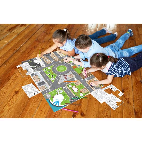 Descopera lumea fascinanta a ingineriei cu PRIMUL MEU SET DE INGINERIE CONSTRUIESTE UN ORAS Conceput pentru micii exploratori curiosi acest set educativ ofera o introducere practica si distractiva in principiile de baza ale ingineriei Perfect pentru copiii care adora sa construiasca sa demonteze lucruri si sa inteleaga cum functioneaza acestea Pregateste-te sa devii un adevarat inginer si sa-ti transformi ideile in realitate Continutul kitului agrafe de hartie benzi de cauciuc paie de 