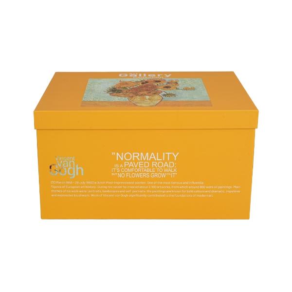 Set din portelan cu ceainic 900 ml si 2 cesti 270 ml Van Gogh Sunflowers 5973478