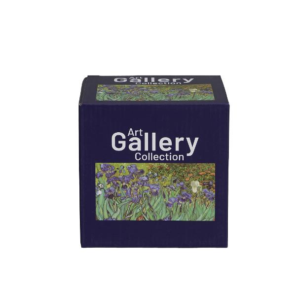 Aceast&259; can&259; cu infuzor este o alegere elegant&259; &537;i practic&259; pentru iubitorii de ceai sau cafea combin&acirc;nd utilitatea cu rafinamentul artistic Cana este decorat&259; cu motive inspirate de tabloul &bdquo;Irises&rdquo; aduc&acirc;nd un strop de culoare natur&259; &537;i armonie &icirc;n orice moment de relaxareFabricat&259; din por&355;elan fin cu un finisaj delicat &537;i lucios 