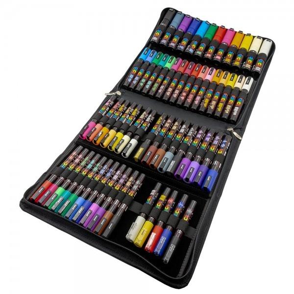 Continutul setului60 de markere PoscaInclude o selectie diversificata de varfuriPC-1M varf extra-finPC-3M varf finPC-5M varf mediuPC-8K varf lat tesitGama larga de culori 