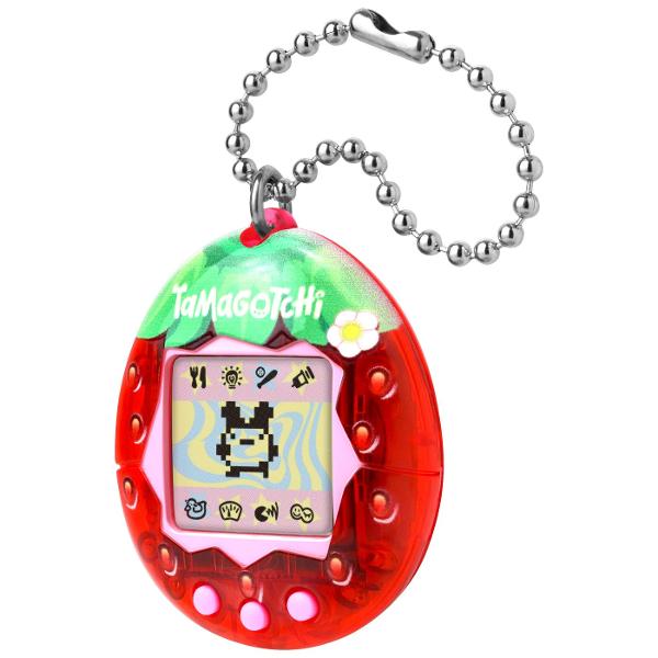 Jucaria Tamagotchi Bandai readuce experience clasica a animalutului virtual intr-o versiune imbunatatita inspirata din a doua generatie Tamagotchi Cu design iconic in forma de sau si ecran alb-negru acest model permite cresterea si ingrijirea unui personaj virtual fiecare decizie influentand evolutia si personalitatea acestuia Prin comenzi simple utilizatorul poate hrani juca curata si disciplina animalutul avand acces la functii suplimentare precum jocuri extinse si personaje noi 