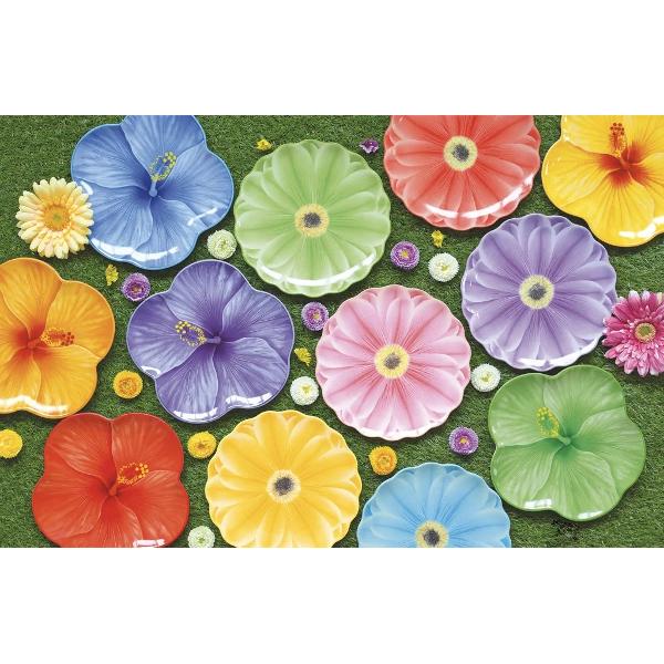 Atentie Acest model este disponibil in 4 variante diferite Va rugam sa precizati modelul dorit printr-un comentariu la plasarea comenzii In caz contrar se va livra aleatoriu un model din stoc fara posibilitatea unui schimb ulterior&nbsp;&Icirc;nc&acirc;nt&259; mesele cu un strop de culoare &537;i prospe&539;ime cu acest 