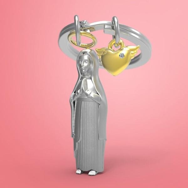 Breloc Sf Maria cu Inima Aurie&nbsp; &nbsp;MTM21202