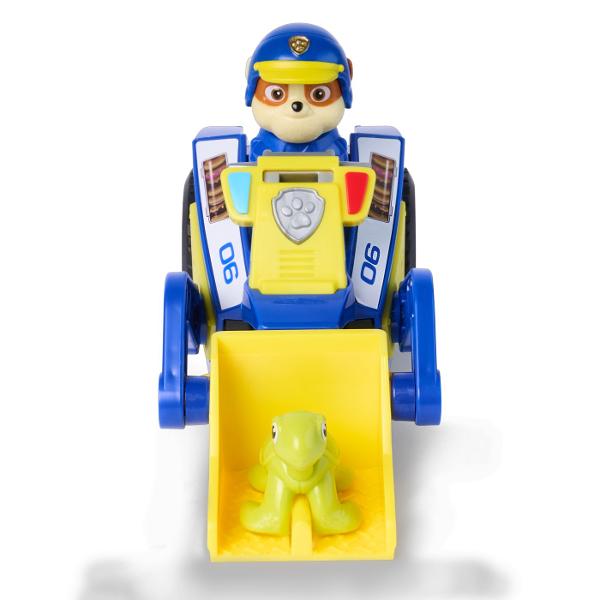 PATRULA CATELUSILOR CAUTARE SI SALVARE SET FIGURINA SI VEHICUL este un set de joaca inspirat din aventurile echipei de salvare concepute pentru copiii de peste 3 ani Fiecare set include un personaj indragit din Patrula Catelusilorl si vehiculul sau specific de interventie realizat in culori autentice si cu detalii fidele serialului animat Vehiculul este prevazut cu roti functionale si elemente mobile oferind o experienta de joaca dinamica si interactiva Figurina este articulata si usor de 