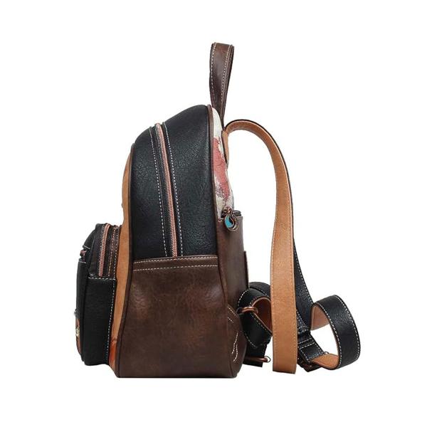 Rucsac dama Janet Art Gallery 25x12x25cm TV000080Material material textil si piele ecologica