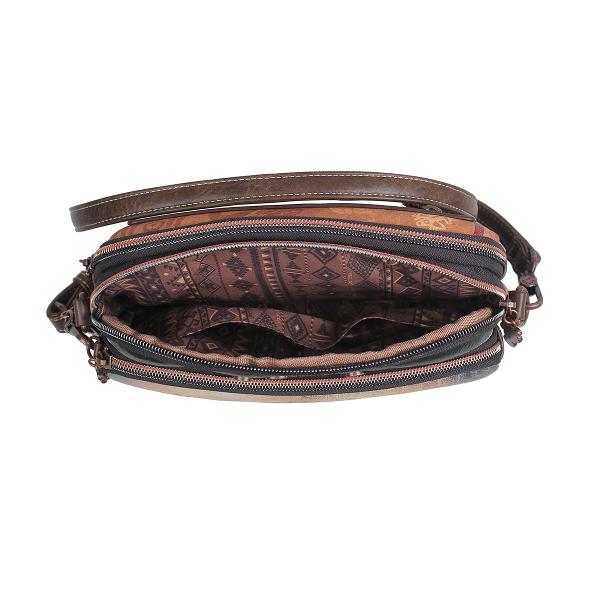 Geanta dama Janet crossbody 22x6x14 cm TV000130Material material textil si piele ecologica