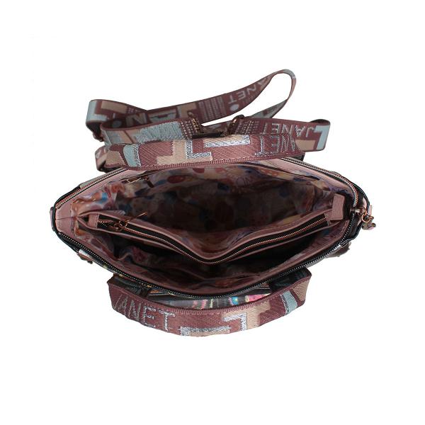 Geanta dama Janet 29x14x29 cm TV000126Material material textil si piele ecologica