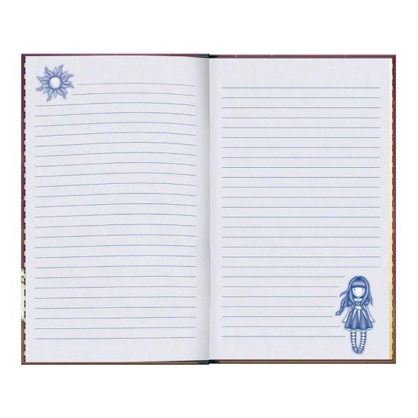 Jurnalul Ray Of Light de la Gorjuss cu 200 de pagini este o alegere minunata pentru cei care doresc sa-si exprime gandurile si emotiile intr-un mod autentic si elegantIn plus inchiderea din piele nu numai ca adauga un element de eleganta dar si protejeaza continutul jurnaluluiSetul contine- 1x jurnal Ray Of LightNumar de file 200Dimensiuni aproximative 13 x 22 x 2 cm