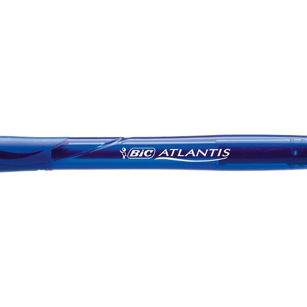 Nu mai faceti clic Pixurile BIC Atlantis Stic sunt versiunea cu varf a stiloului retractabil BIC Atlantis Original Pixuri mici cu un punct mediu de 10 mm si un sistem de curgere cu cerneala Easy Glide care face ca scrierea sa fie extrem de fluida Aceasta cutie contine 12 pixuri clasice cu cerneal&259; albastra Pixul BIC Atlantis Stic foarte la indemana are o aderenta moale confortabila care este usor de preluat si detinuta pentru calatoria lunga Un pix elegant cu un design conic 