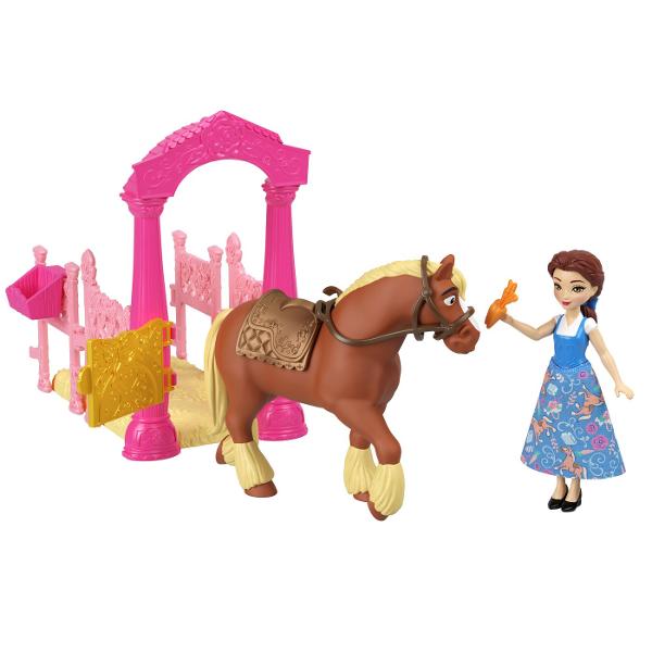 Seturile Disney aduc la viata magia povestilor prin figurine inspirate din celebrele printese si universul lor fantastic Fiecare set include o figurina imprimata si accesorii tematice care recreeaza scene si aventuri din povesti In functie de model seturile pot include animale magice vehicule decoruri sau alte elemente interactive care completeaza experienta de joc Culorile stralucitoare si detaliile inspirate din filmele Disney transforma fiecare set intr-o aventura plina de imaginatie 