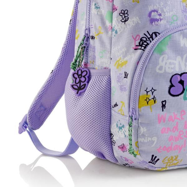 Ghiozdanul Roma cu 2 compartimente&nbsp;din colec&539;ia&nbsp;Wake Up&nbsp;de la Miquelrius este alegerea perfect&259; pentru elevii care au nevoie de spa&539;iu &537;i organizare Fabricat din&nbsp;poliester reciclat ghiozdanul &icirc;mbin&259; durabilitatea cu grija pentru mediu av&acirc;nd un design modern 