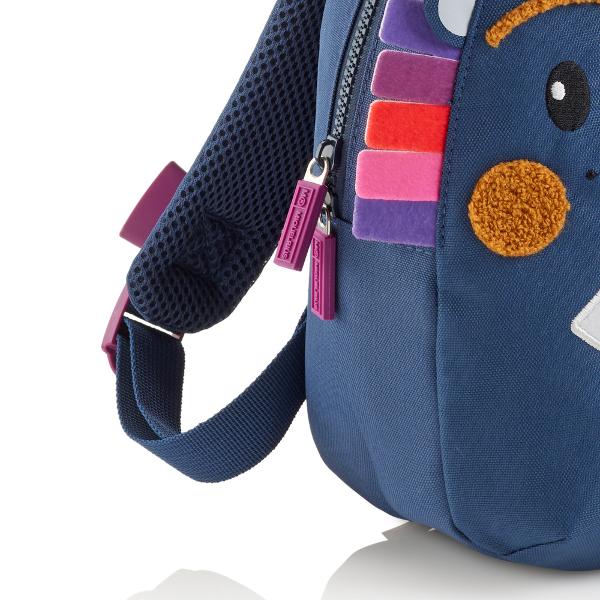 Compact u&537;or &537;i prietenos cu mediul&nbsp;ghiozdanul mini King of Jungle de la Miquelrius&nbsp;este perfect pentru cei mici afla&539;i la gr&259;dini&539;&259; Realizat din&nbsp;poliester reciclat acest model sprijin&259; un stil de via&539;&259; sustenabil oferind &icirc;n acela&537;i timp un design colorat &537;i atractiv pentru 