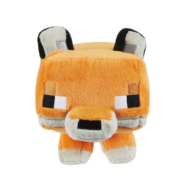 Adu lumea pixelata din Minecraft in realitate cu aceste jucarii de plus si detalii inspirate de personajele si creatiile iconice din joc Fiecare plus are design autentic culori vii si forme cubice pastrand fidelitatea fata de stilul grafic al jocului Colectia include atat personaje populare cum ar fi Steve si Alex cat si creaturi indragite sau temute precum Zombie Albastru Axolotl Bee Papagal Pisica Cal sau alte animale si mob-uri din Minecraft Realizate din materiale moi si 