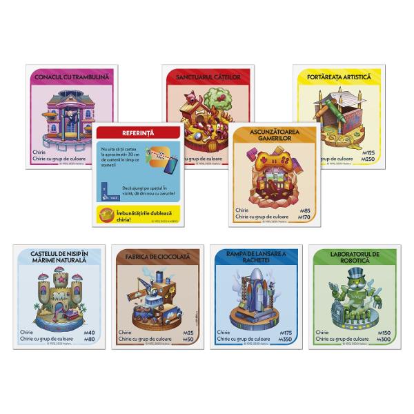 Jocul Monopoly Aplicatia Bancara In Limba Romana este primul joc Monopoly asistat de aplicatii pentru operatiuni bancare usoare mini-jocuri si multe altele In acest joc de societate usor de jucat pentru copii jucatorii se bucura de jocul clasic Monopoly pe tabla dar aplicatia este Bancherul si Banca Fara bani sau numaratoare Pentru a incepe descarcati aplicatia Monopoly se pot aplica tarife de date pentru descarcarea si achizitii in aplicatie si plasati un dispozitiv inteligent in 