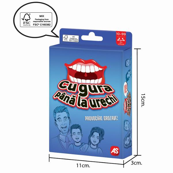 Jocul include 60 de carti 1 clepsidra Brosura de instructiuni