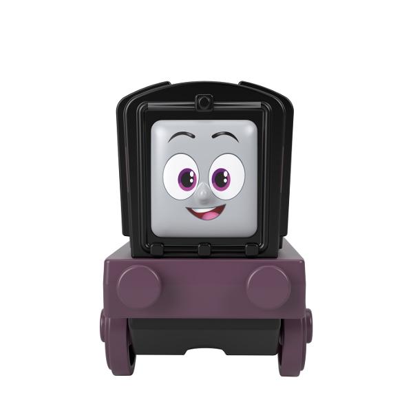 Copiii pot crea nenumarate aventuri pe Insula Sodor din Thomas the Train All Engines Go cu aceste tobogane din plastic de la Fisher-Price Fiecare roller coaster se bazeaza pe un personaj preferat din serie Fiecare personaj se vinde separat si in functie de disponibilitate Compatibil cu toate seturile Thomas the Train Seturile vandute separat si in functie de disponibilitate Acest pachet contine personajul Diesel