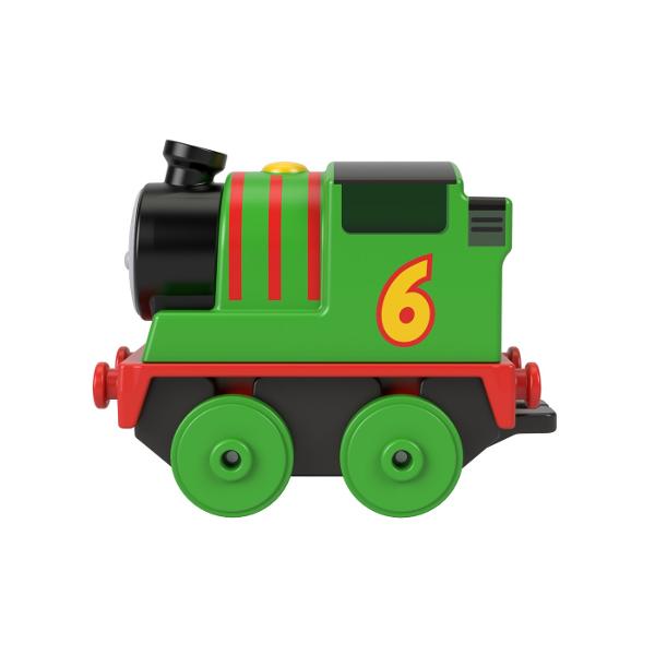Copiii pot crea nenumarate aventuri pe Insula Sodor din Thomas the Train All Engines Go cu aceste tobogane din plastic de la Fisher-PriceFiecare roller coaster se bazeaza pe un personaj preferat din serieFiecare personaj se vinde separat si in functie de disponibilitate Compatibil cu toate seturile Thomas the TrainSeturile vandute separat si in functie de disponibilitateAcest pachet contine personajul Percy