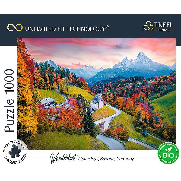 Seria Prime UFT de la Trefl ii va captiva pe toti amatorii de puzzle-uri Prin ce se remarca Prin Unlimited Fit Technology o tehnologie unica prin cel mai gros carton de pe piata si prin forma speciala a pieselor neregulata Aceste puzzle-uri pot fi mutate si rotite fara riscul de a se imprastia si asta nu e tot Poti folosi toate puzzle-urile Prime UFT cu acelasi numar de piese pentru a crea un puzzle urias Creeaza-ti propriul colaj cu puzzle-urile Prime de la Trefl Cauti un mod placut 