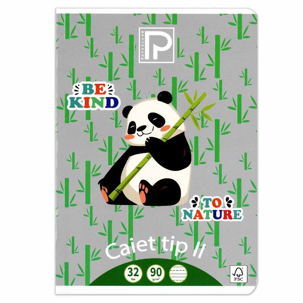 Caiet A5 tip II 32 file PAPERLAND&nbsp;Select - descriere produsCerneala stiloului trece prin hartia caietului si se intina pe verso Alegeti acest&nbsp;caiet A5&nbsp;cu&nbsp;file din hartie de grosime superioara de 90 gmp&nbsp;si acest lucru se va schimba&nbsp;Acest caiet este&nbsp;de tip II&nbsp;ceea ce il face&nbsp;potrivit pentru copii din clasele intai si a doua oferind un suport excelent pentru invatarea literelor si a scrierii datorita liniaturii speciale 
