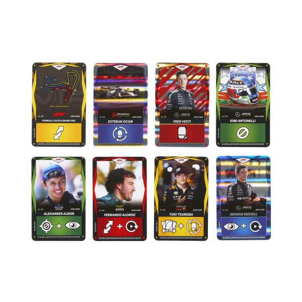 Jocul de carti UNO Elite Formula 1 2025 Core Edition aduce adrenalina curselor direct in mainile tale combinand regulile clasice UNO cu tematica spectaculoasa din lumea Formula 1 Acest starter pack include un pachet UNO complet alaturi de booster packs si carti speciale inspirate de piloti si masini celebre oferind o experienta competitiva de dinamica Designul premium si grafica moderna transforma fiecare runda intr-o cursa plina de strategie si surprize unde fiecare carte jucata poate 