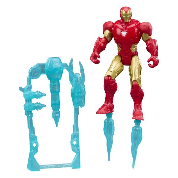 Copiii isi pot imagina actiune si aventura care salveaza lumea cu jucariile Marvel Avengers ActionVerse de la Hasbro Ofera timpului de joaca un impuls puternic cu aceste figurine dotate cu 9 puncte de articulatie pentru joaca si expunere pozitionabile Fiecare figurina de actiune Super Hero ActionVerse de 114 cm vine cu mai multe accesorii detasabile inspirate de personaje precum si un suport reutilizabil pentru depozitarea accesoriilor Copiii cu varsta de 4 ani si peste vor adora sa-si 