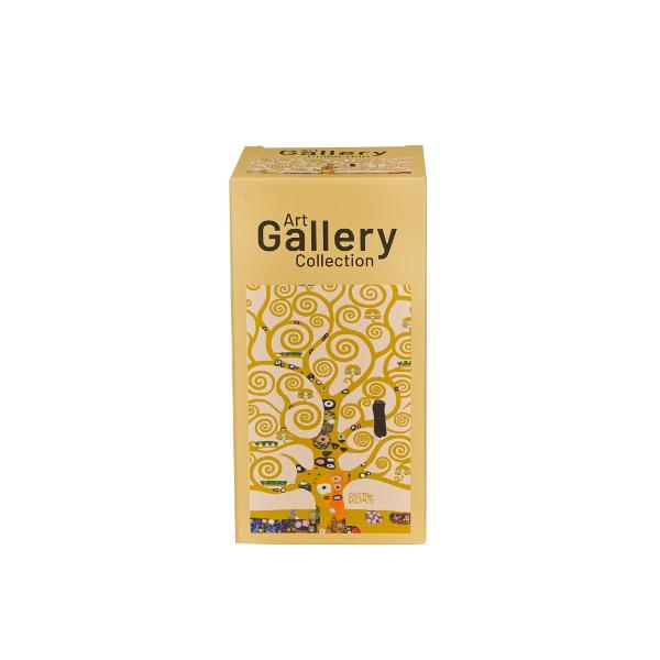 Can&259; termic&259; inalta POMUL VIETII pe fundal deschis inspirat&259; de Gustav Klimt &537;i parte din colec&539;ia Art Gallery este fabricat&259; din o&539;el inoxidabil 188 fiind perfect&259; pentru b&259;uturi calde &537;i reci pe care s&259; le iei la serviciu la &537;coal&259; sau 