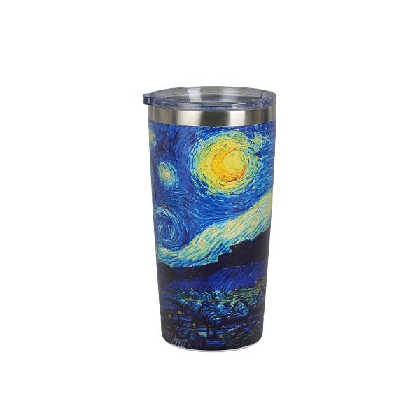 Cana termic&259; dreapt&259; STARRY NIGHT inspirat&259; de Vincent van Gogh face parte din colec&539;ia noastr&259; Art Gallery Fabricat&259; 