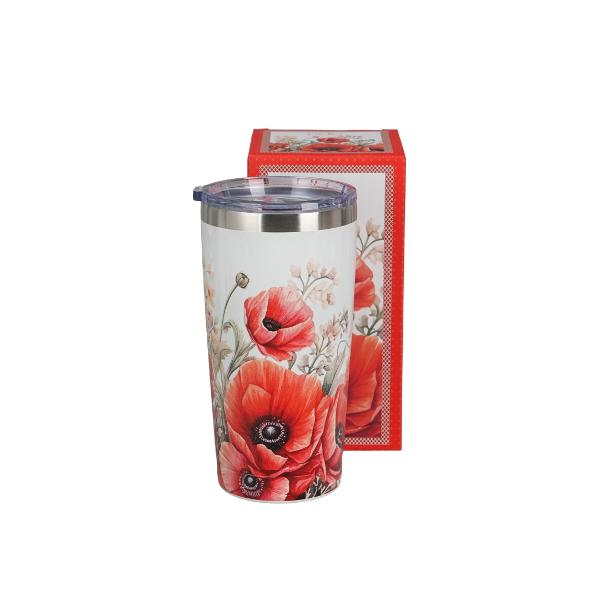Cana termic&259; MACI din colec&539;ia Flowers Classic este fabricat&259; din o&539;el inoxidabil 188 &537;i este perfect&259; pentru 