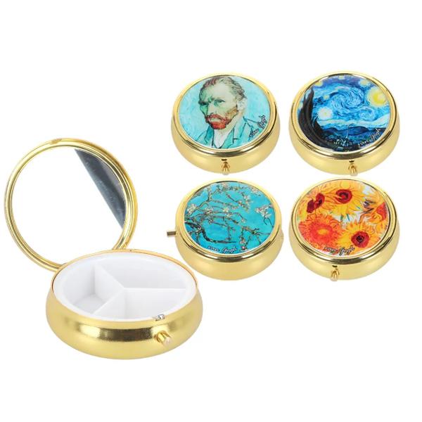 Cutie pilule Vincent Van Gogh 8300051Important Acest produs este disponibil in mai multe variante Nu se poate alege modelul se livreaza aleatoriu in functie de stoc
