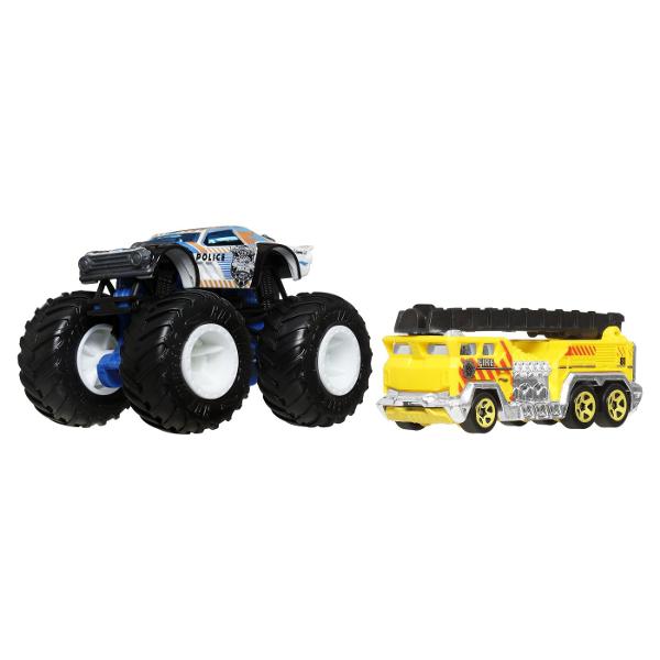 Asortimentul cu lansator de inamici de oras Hot Wheelsdispune de doi inamici preferati de copii tiranozaurul si rechinul sub forma de lansatoare grozave de masini vandute separat Atat lansatorul dinozaur Hot Wheels cat si lansatorul rechin Hot Wheels dispun de provocari grozave in care copiii trebuie sa lanseze masinile cu forta potrivita sau risca sa ramana blocati in falcile inamicului Copiii se pot juca si separat cu aceste jucarii compacte pentru super distractie la scara mai mica 